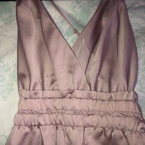 Satin Pink Jumpsuit